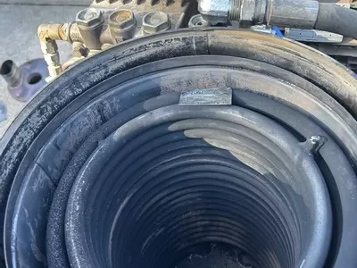 Sooted Boiler Coil that's been desolated on Nilfisk DTE 500HM